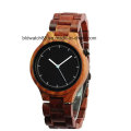 Montre-bracelet en bois pour homme avec logo en bois sur mesure